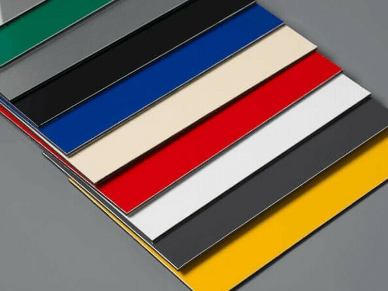 3mm 8ft x 4ft 2500mm x 1250mm 0.3 Aluminium Composite Sheet Printbond Coloured ACM
