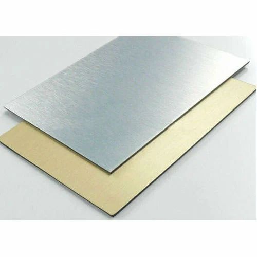 3mm 10ft x 5ft 3050mm x 1500mm Gold Brushed 0.21 Aluminium Composite Printbond ACM