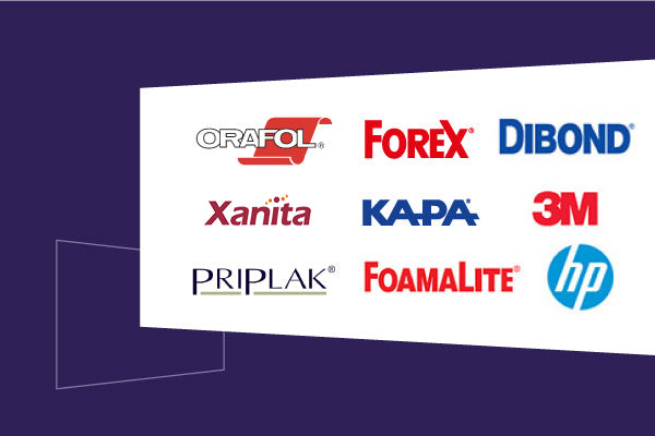 Orafol, 3A, Xanita, Foamalite, Printbond, 3M, Kapa