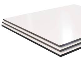 3mm 8ft x 4ft 2440mm x1220mm White Matt/Mill 0.15 Aluminium Composite Hoard Printbond ACM